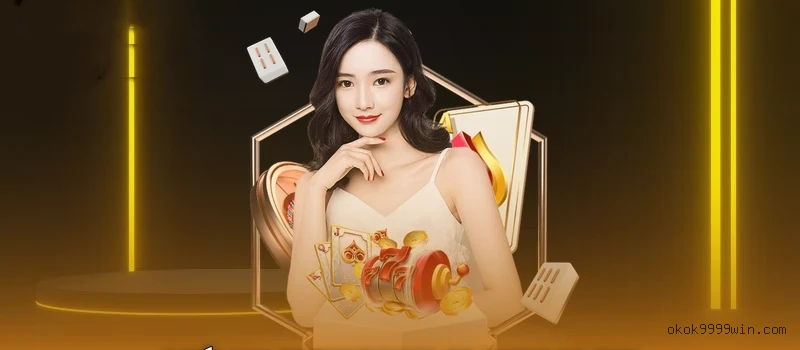 Imagem promocional do cassino online da Okok9999.com mostrando jogos ao vivo